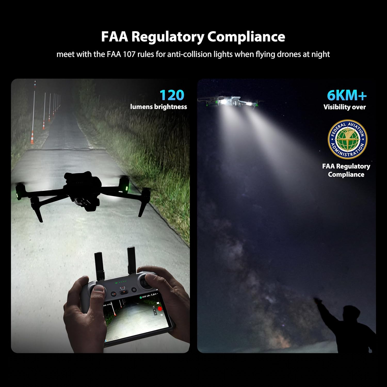 STARTRC Drone Strobe Light Ant - Drone Neck Strap recension och pris