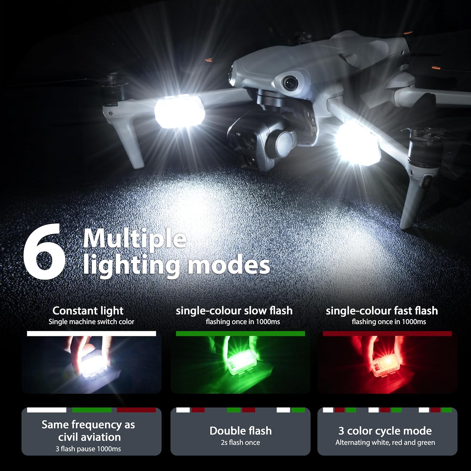 STARTRC Drone Strobe Light Ant - Drone Neck Strap recension och pris