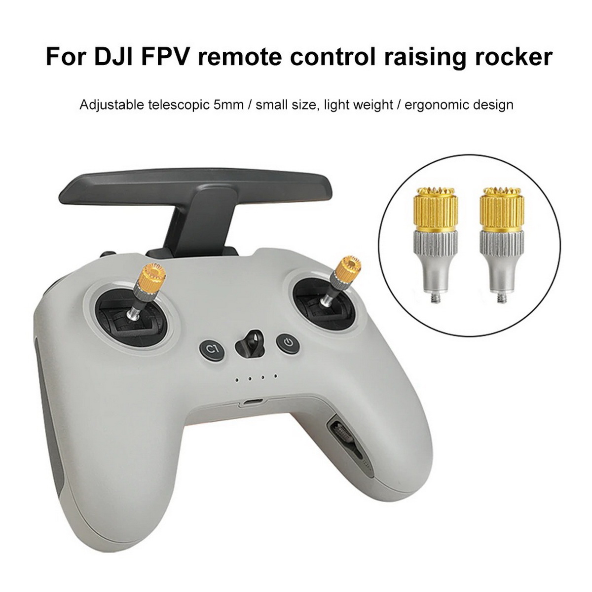 2PCS FPV Remote Controller Rad - Drone Control Stick recension och pris