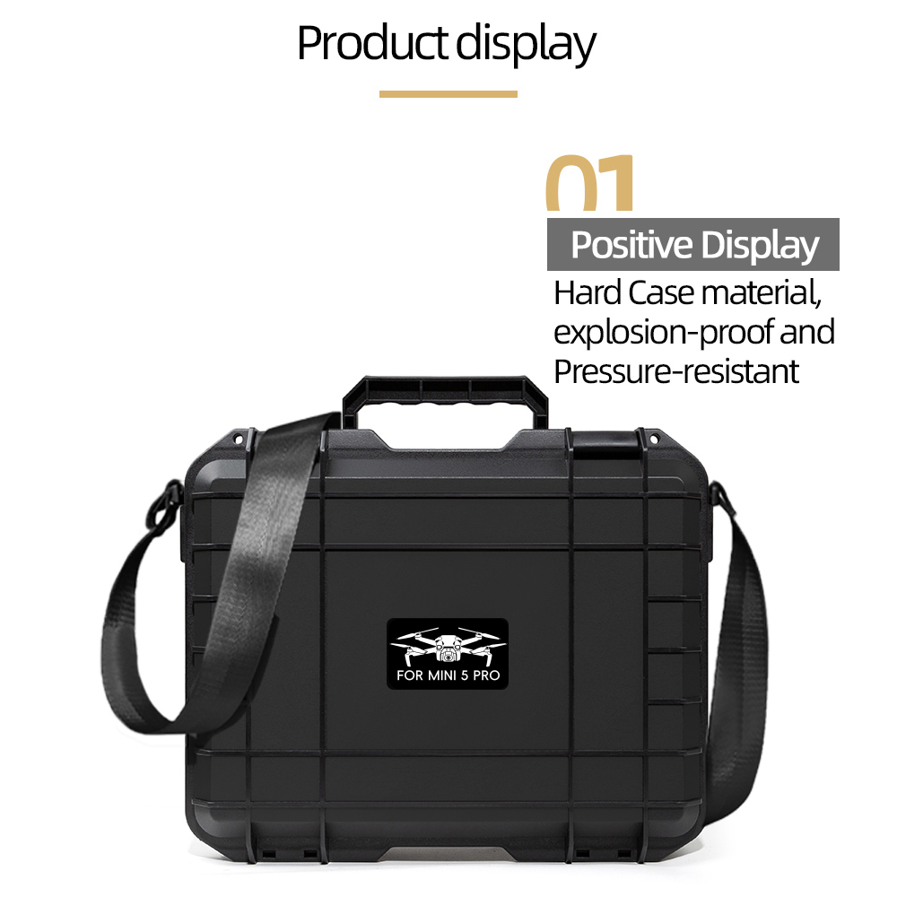 Case For DJI Mini 5 Pro Explos - Drone Hard Shell Case recension och pris