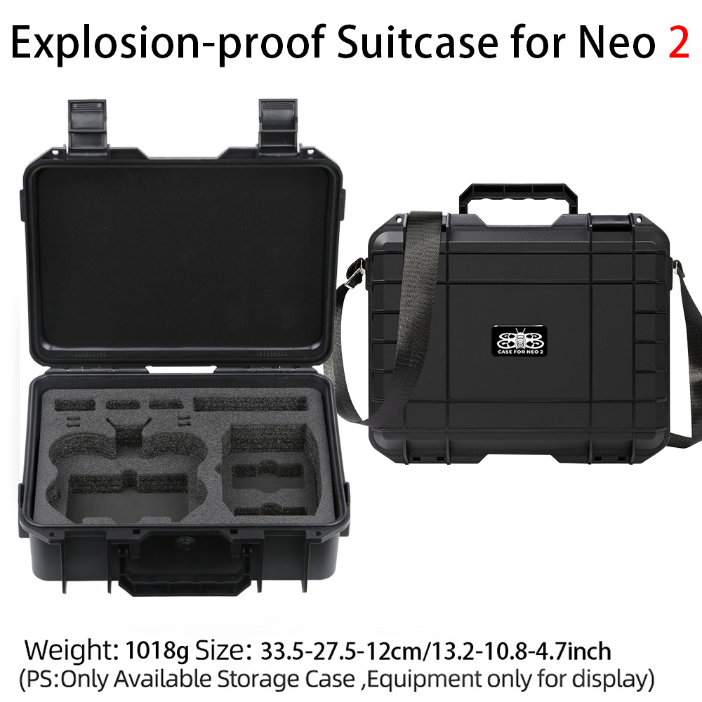 For DJI NEO 2 Case Bag Explosi - Drone Hard Shell Case recension och pris