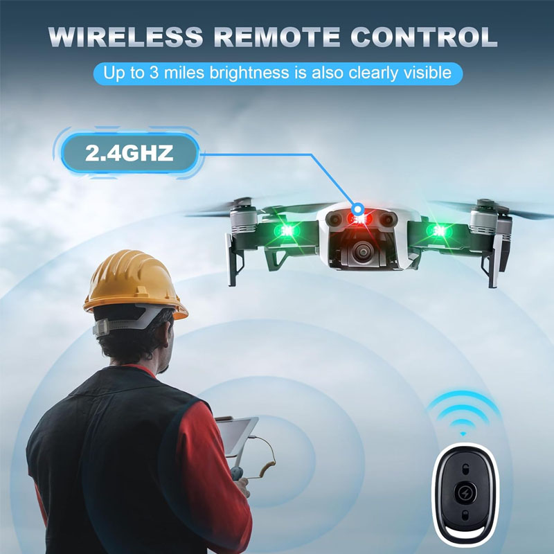 Wireless LED Drone Strobe Ligh - Drone Strobe Light recension och pris