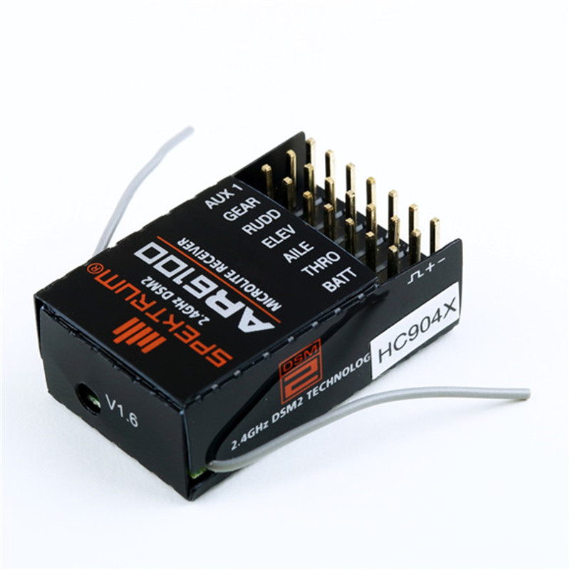 AR6100 DSM2 6CH 2.4GHz Receive - Drone Battery Adapter recension och pris