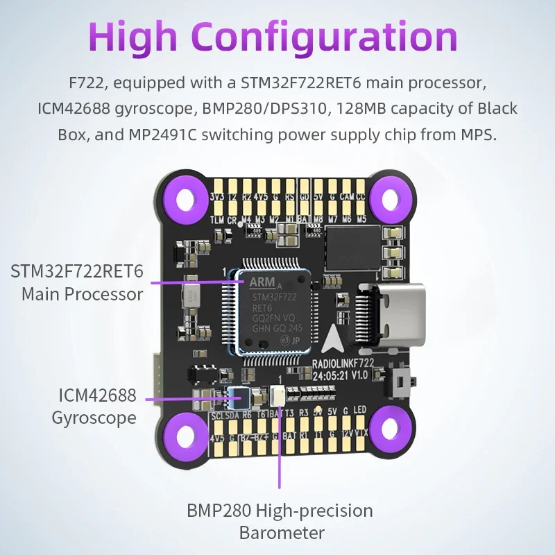 BoMaSRadiolink F722 Betaflight - Betaflight Fc F7 recension och pris