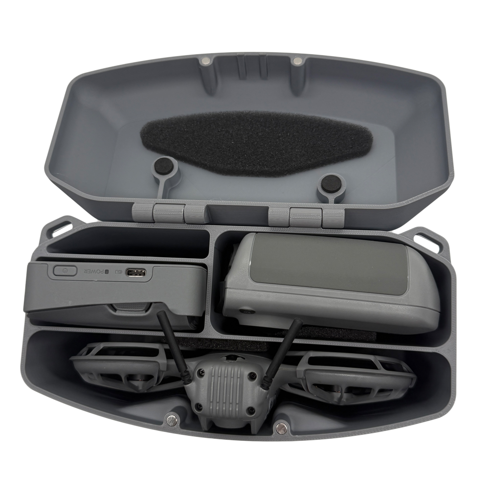 for DJI Neo 2 3D Printed Box w - Drone Carrying Case recension och pris
