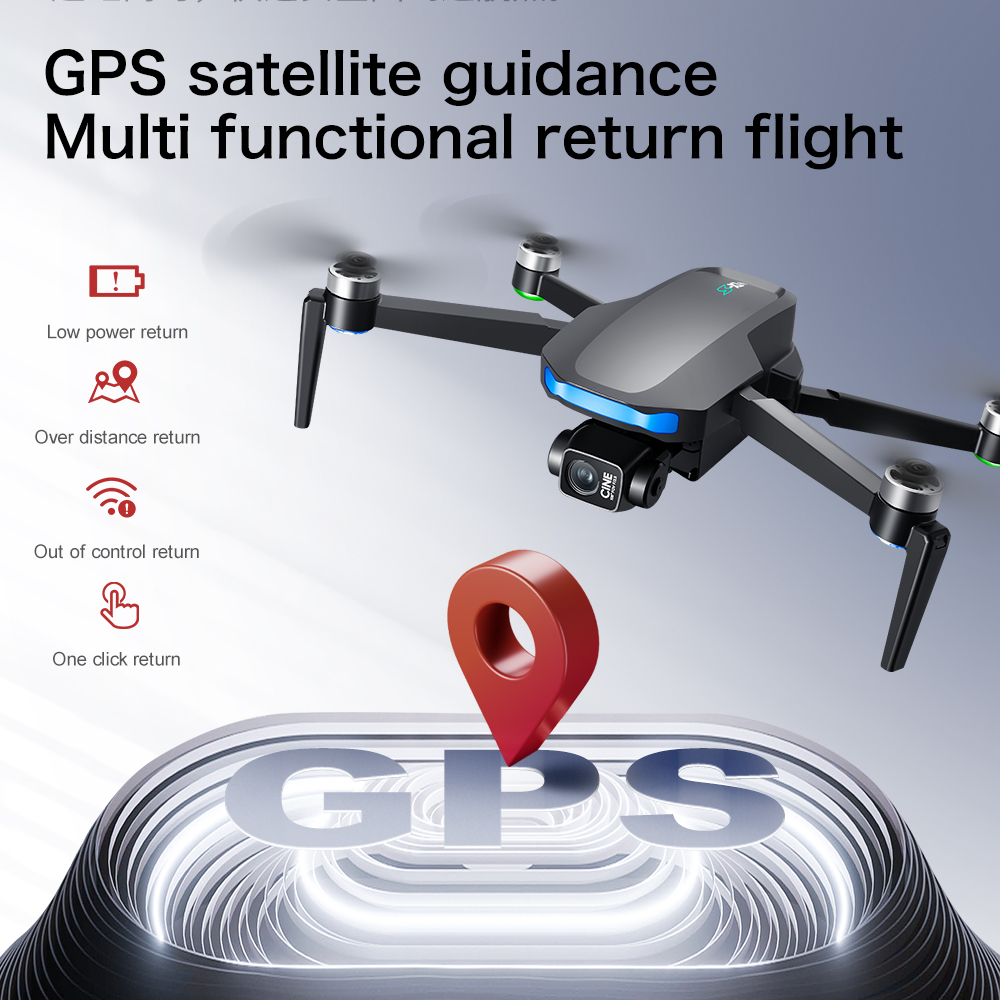 New S-X1 MAX Drone GPS 8K Prof - Drone Battery Adapter recension och pris