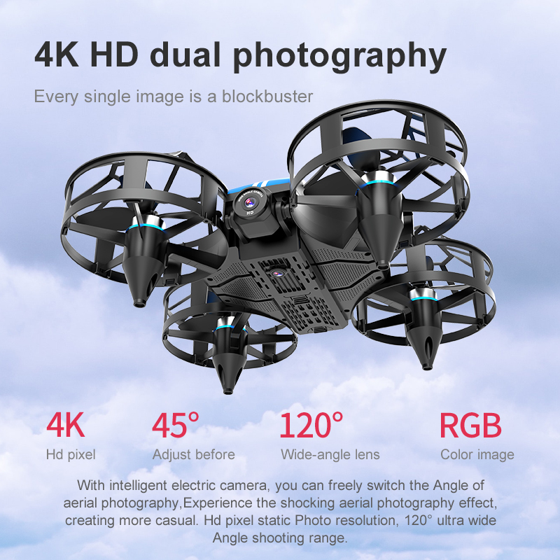 NEW Mini Drone 812PRO professi - Drone Controller Screen recension och pris